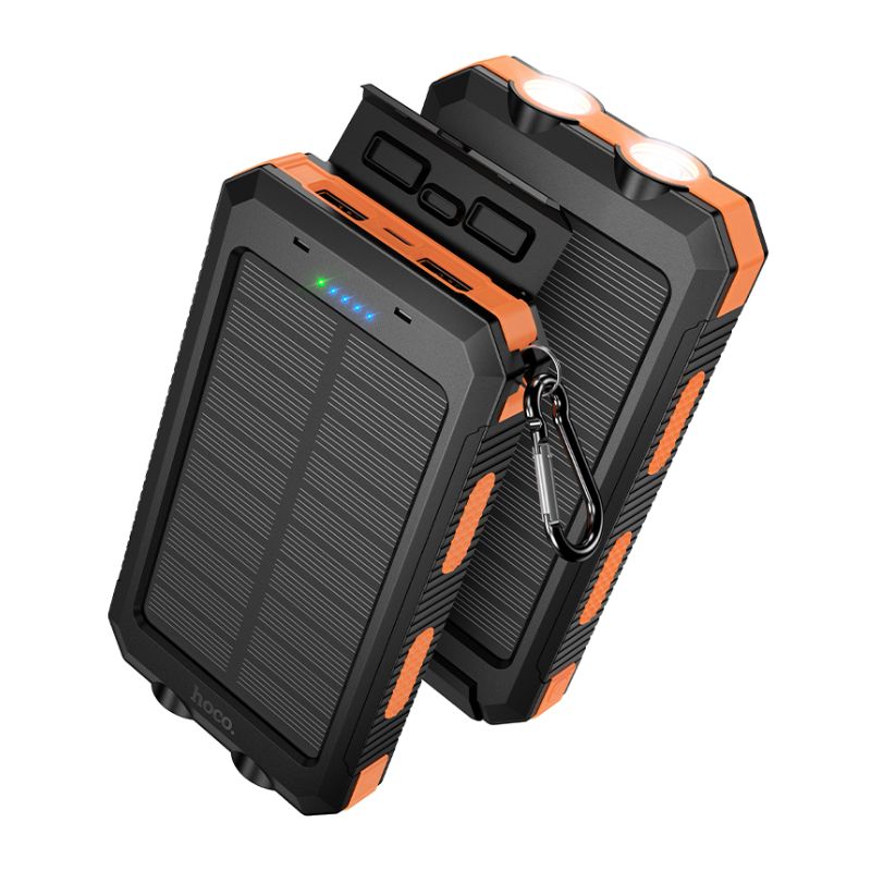 Hoco J164 Dual-Light Solar Power Bank