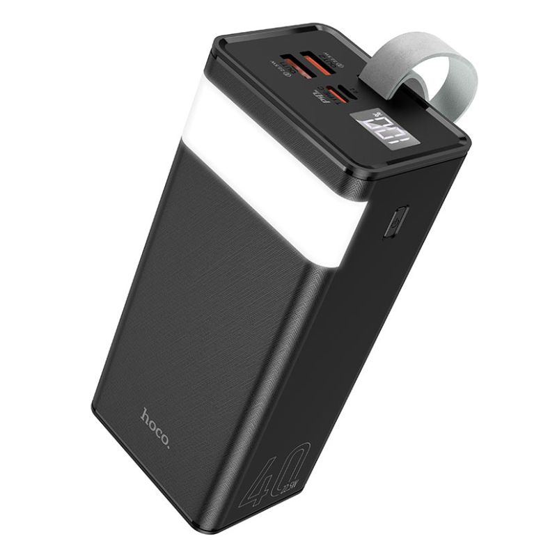 Hoco J86 Powermaster 40000mAh Power Bank , 22.5W Fast Charge & 20W PD USB-C with LED Display