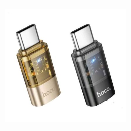 Hoco UA36D Type-C male to Lightning female Transparent Converter