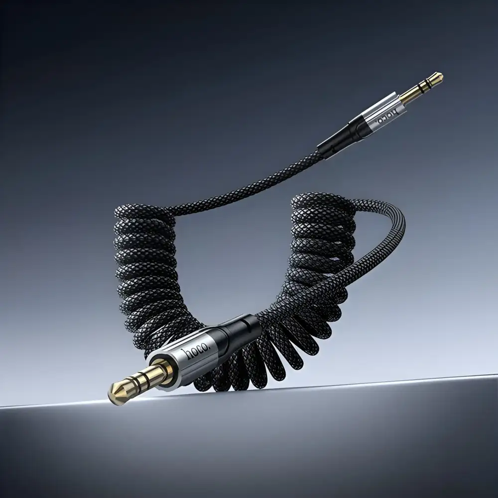 Hoco UPA33 3.5mm AUX cable with durable build quality
