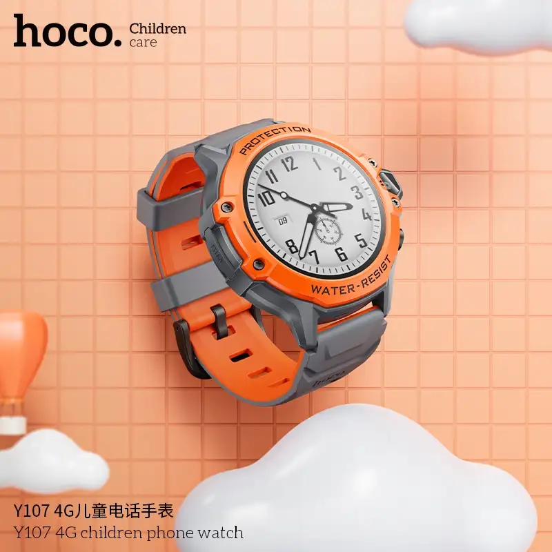 Hoco Y107 kids smartwatch with 4G and calling support