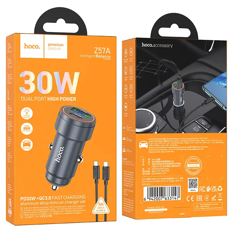  Hoco Z57A Car Charger 