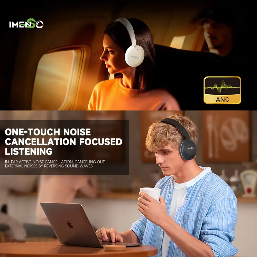 IMENSO IMS-E1002 ANC headphones with clean design