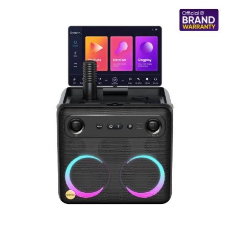 Ikarao Break X2 Black Portable Bluetooth Karaoke Speaker