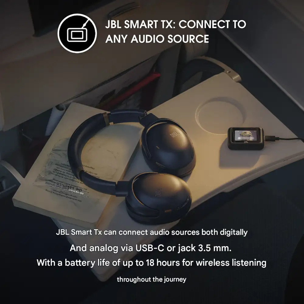 JBL Tour One M3 Smart Tx Wireless Over-Ear Noise-Canceling Headphones