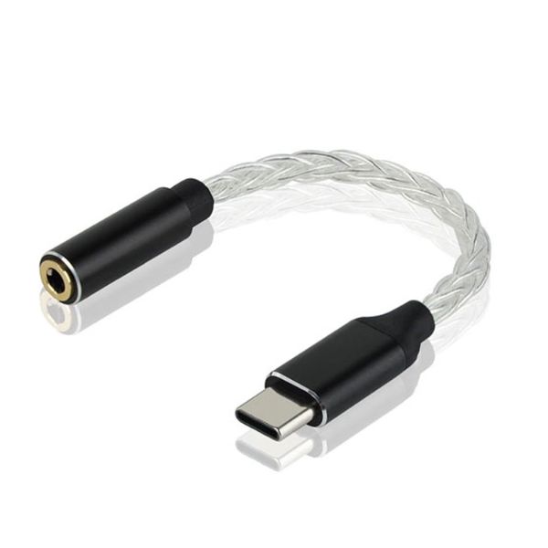 JCALLY JM04PRO Realtek ALC5686 DAC Digital Audio Adapter Decoding Line TYPE-C to 3.5