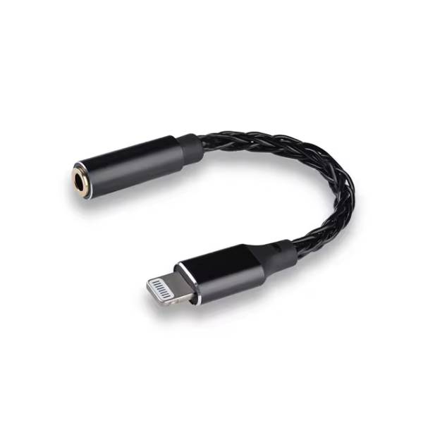 JCALLY JM08L HiFi Earphone Amplifier 3.5mm to Lightninng Earphone Adapter with MFI Certification