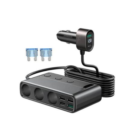 JOYROOM JR-CL06 154W Multi-Port Car Cigarette Lighter Car Charger