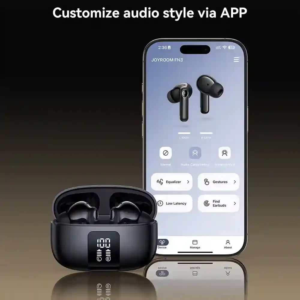 JOYROOM JR-FN3 Bluetooth 5.4 wireless earbuds