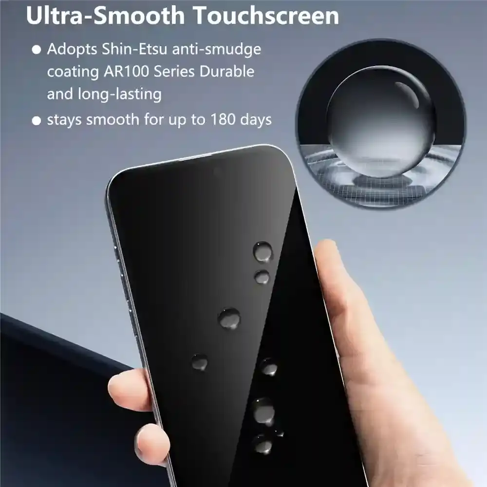 JOYROOM JR-MQS0614 iPhone 17 Pro 2.5D Anti-Spy Full Screen Protector