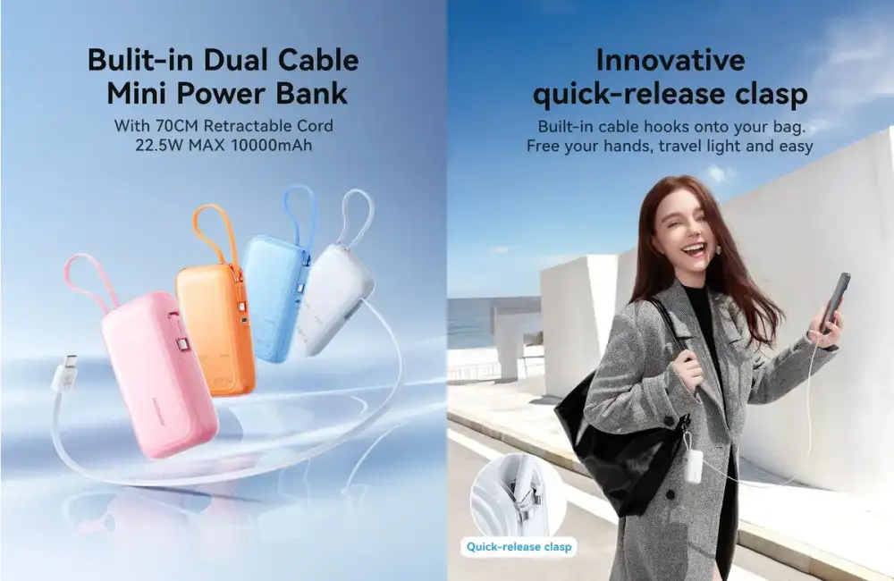 JOYROOM JR-PR2 35W mini power bank 10000mAh