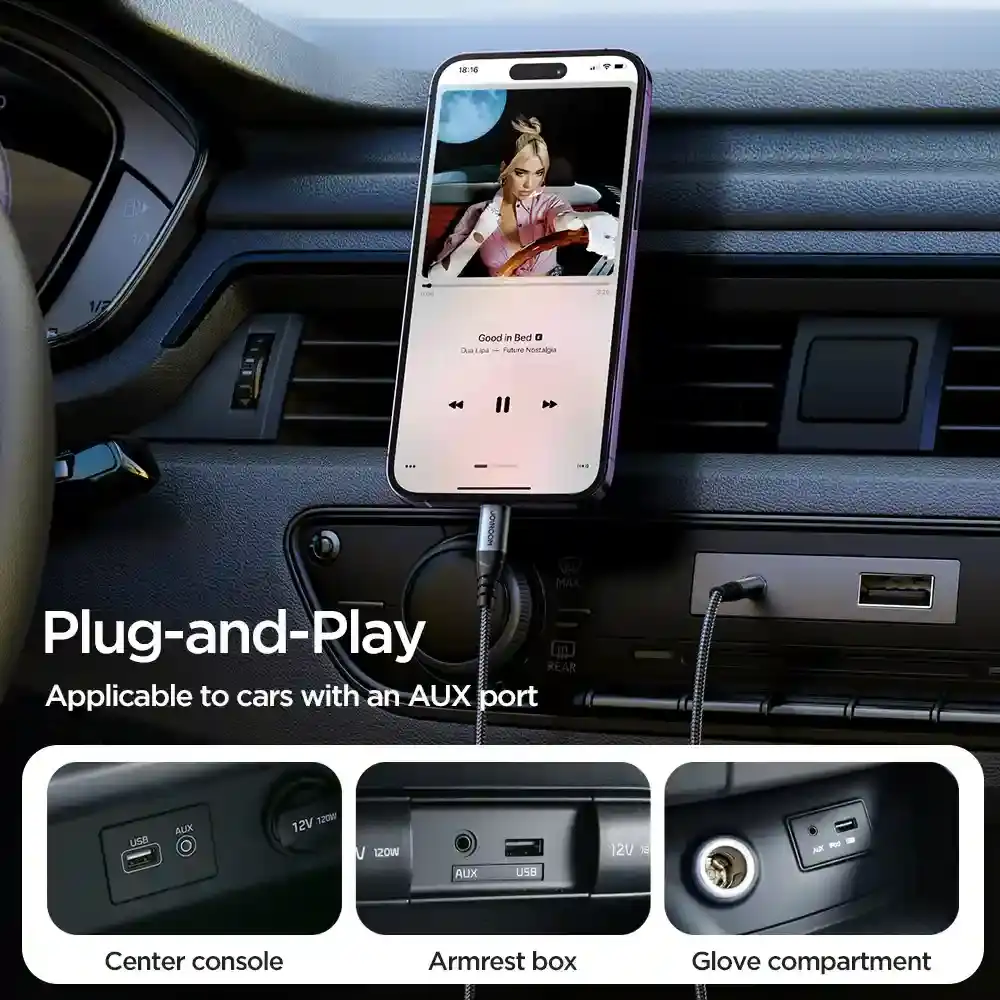JOYROOM SY-A06 Lightning to 3.5mm AUX Audio Cable