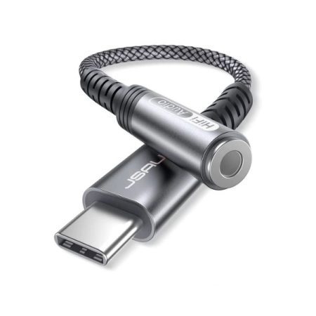JSAUX 32BIT DAC Type C To 3.5mm Adapter