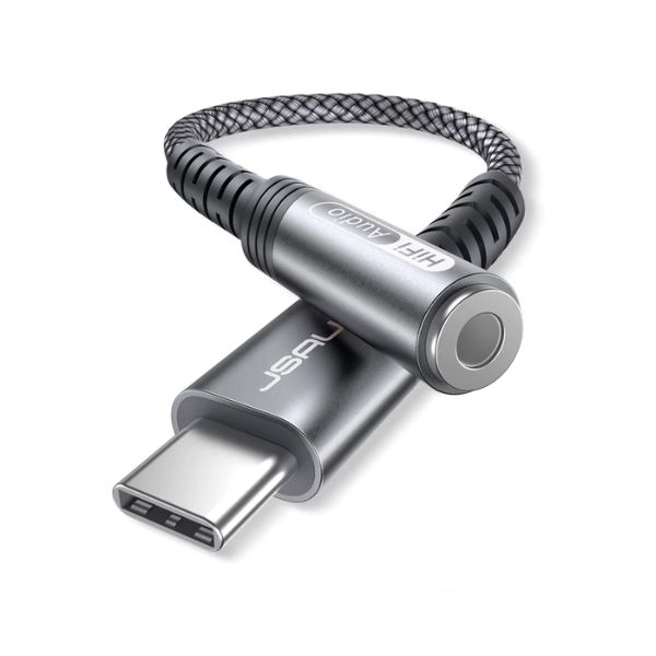 JSAUX 32BIT DAC Type C To 3.5mm Adapter