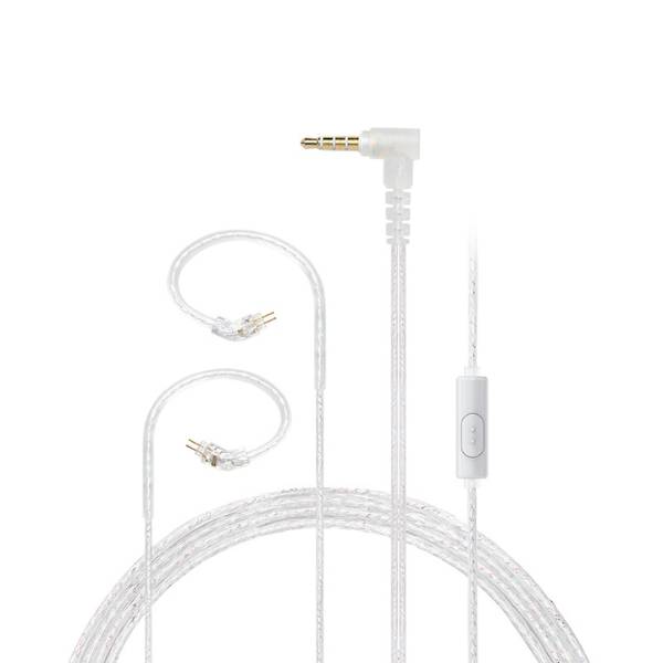 Jcally PJ2+ Silver Plated Upgrade Cable wire 5N OFC Oxygen-free copper Cable with Mic