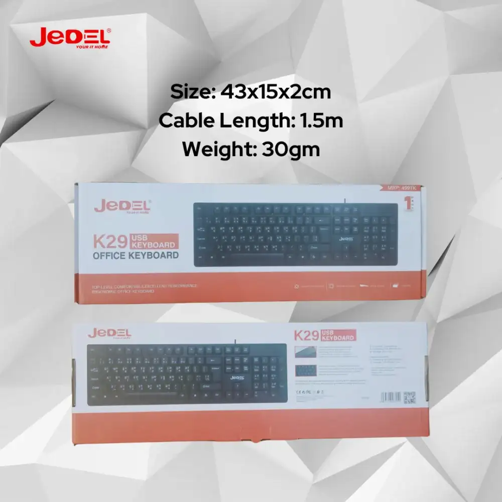 Jedel K29 wired Gaming keyboard