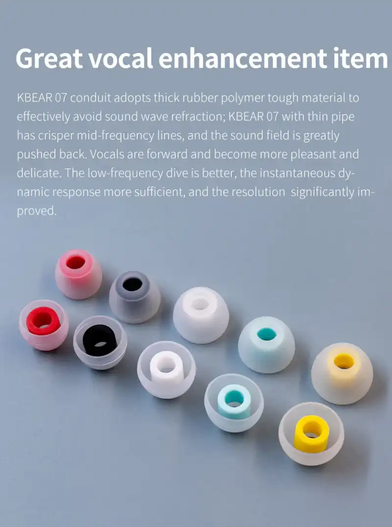 KBEAR 07 Silicone Eartips