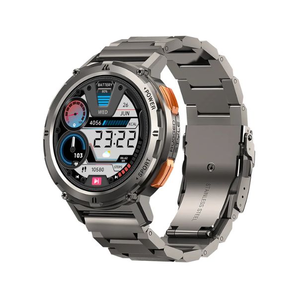 KOSPET TANK T2 Special Edition Amoled Smart Watch (Metal Strap)