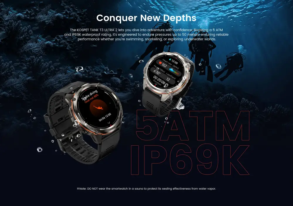 KOSPET TANK T3 ULTRA 2 Special Edition Smartwatch