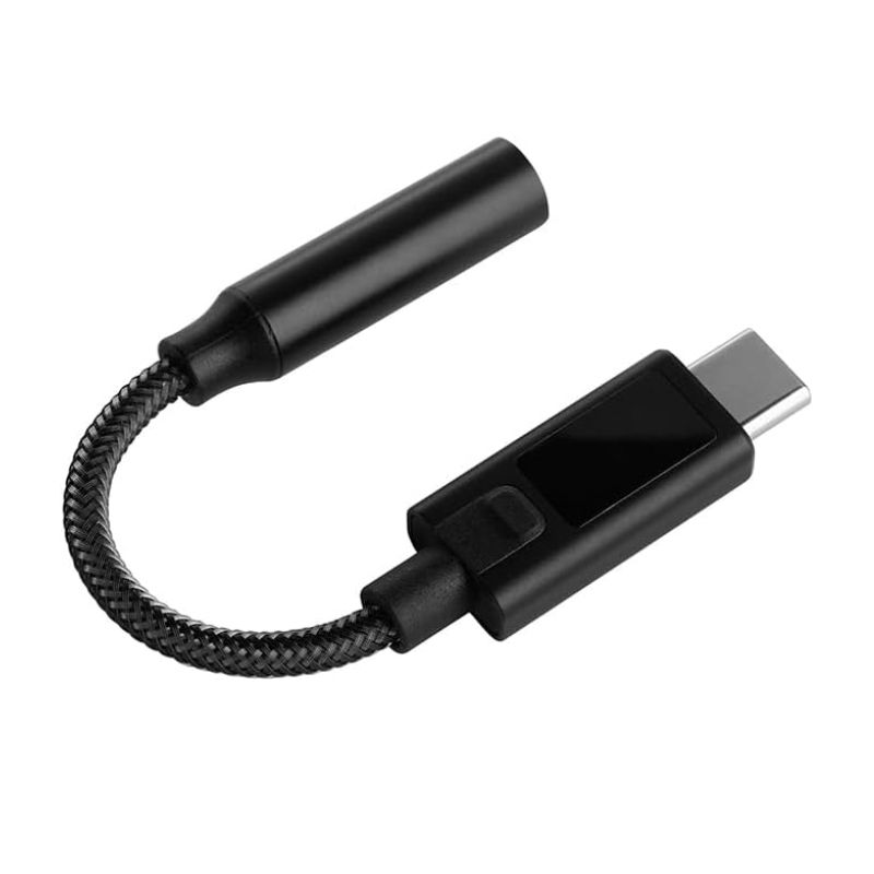 KZ AM02 Portable DAC Decoding Amplifier USB C to 3.5mm Audio Adapter