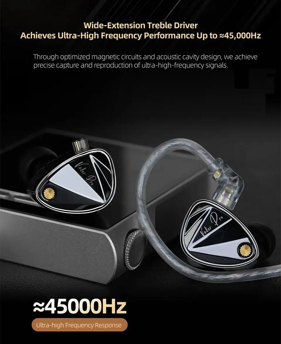 KZ Vader Pro IEM tuning switches and design