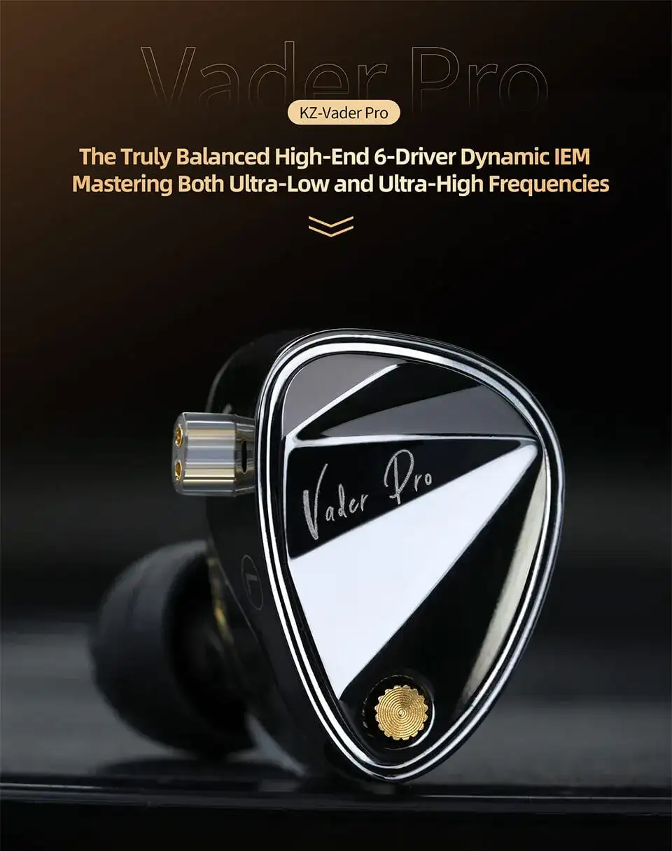 KZ Vader Pro High-End 6-Driver Dynamic IEM