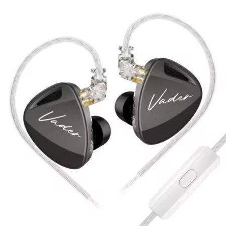 KZ Vader Triple Driver Dynamic Earphone With Mic