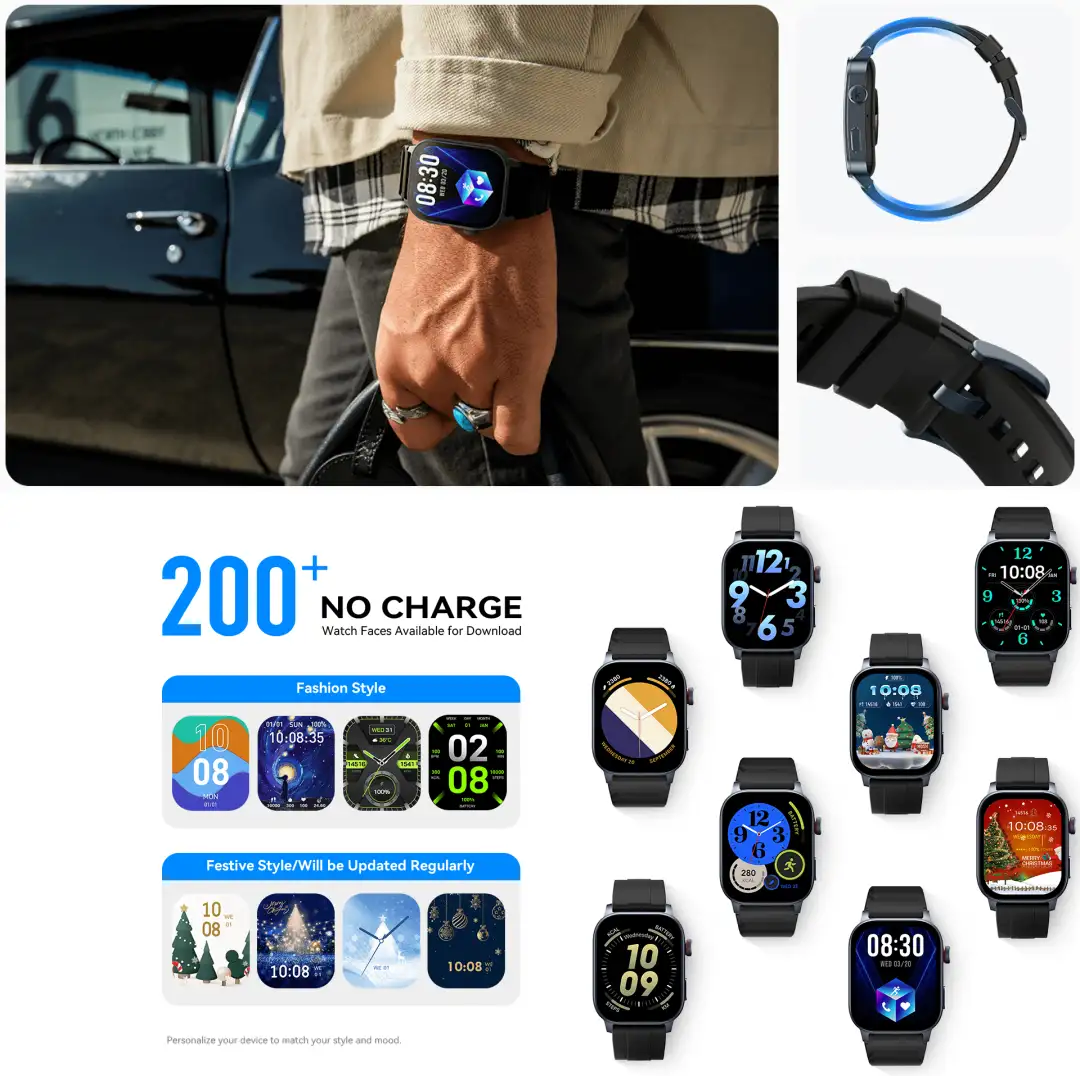 Premium Kieslect Ks 3 smartwatch with Bluetooth calls