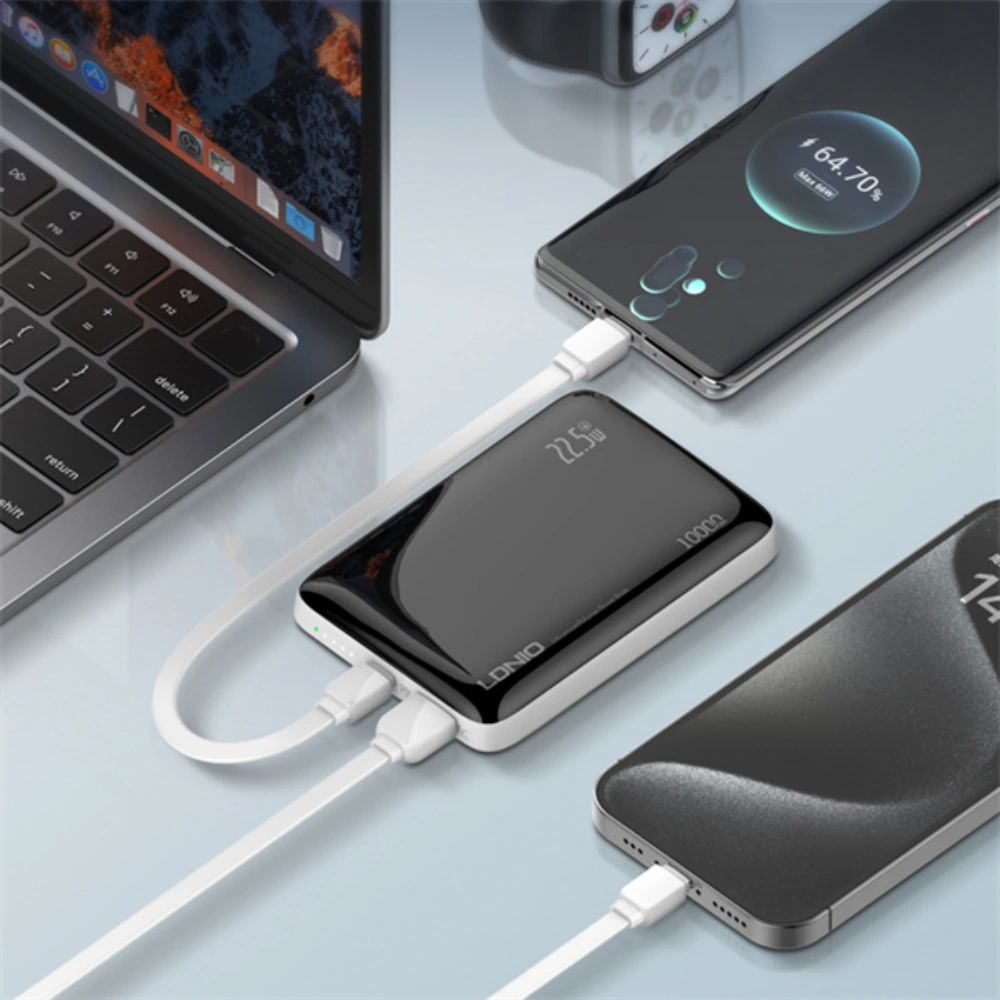 LDNIO PQ25 10000mAh 22.5W Fast Charging Power Bank