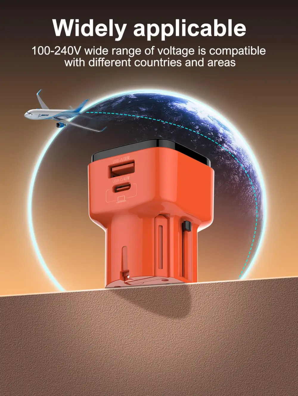 LDNIO Q2420 45W Universal Adapter Charger