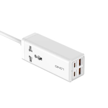 LDNIO SC1418 65W PD Desktop Power Strip with Power Socket
