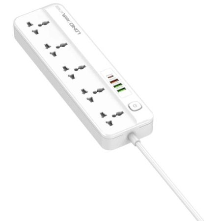 LDNIO SC5415 20W PD QC Socket EU/UK/US Plug Fast Charging Power Strips