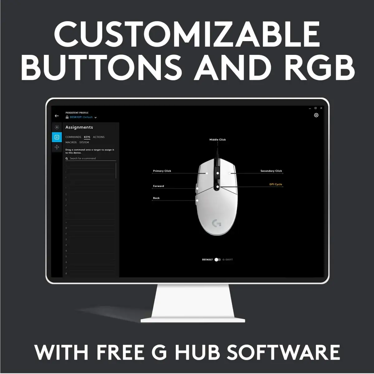 Logitech G102 LIGHTSYNC RGB USB Gaming Mouse