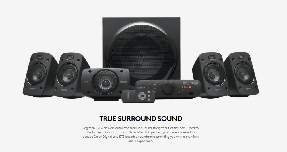 Logitech Z906 5.1 Surround Sound Speaker System