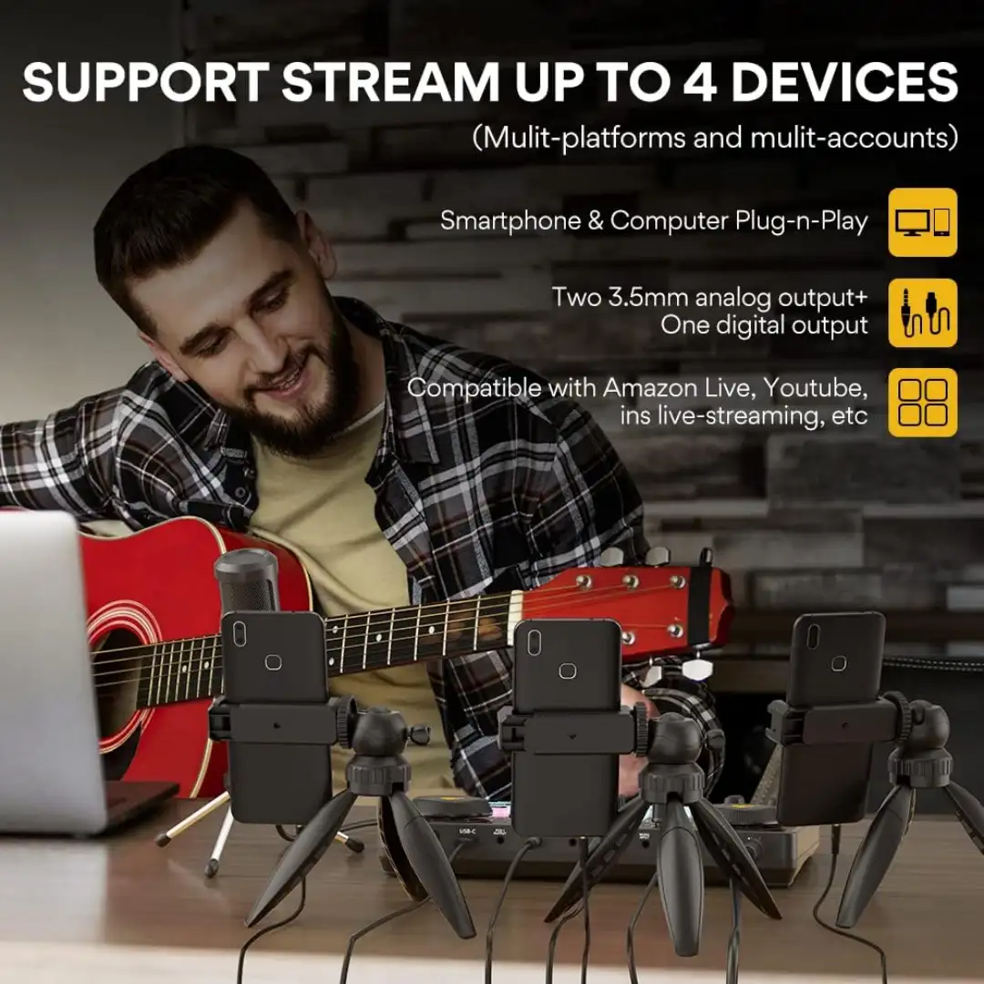 MAONOCASTER Lite designed for streaming and podcast