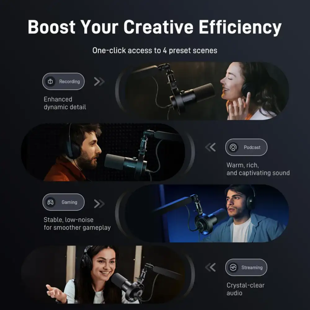 MAONO PD300X delivers clear voice for streaming