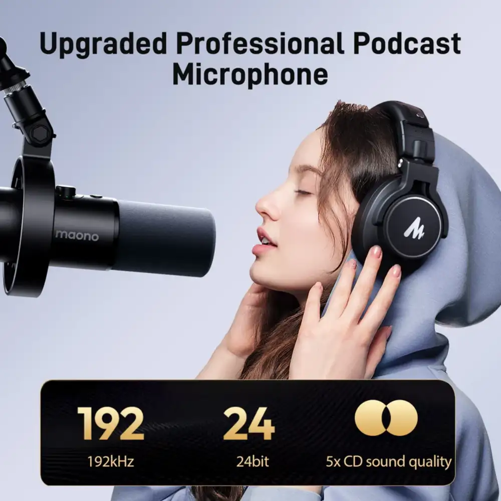 MAONO PD300X RGB USB XLR microphone for creators