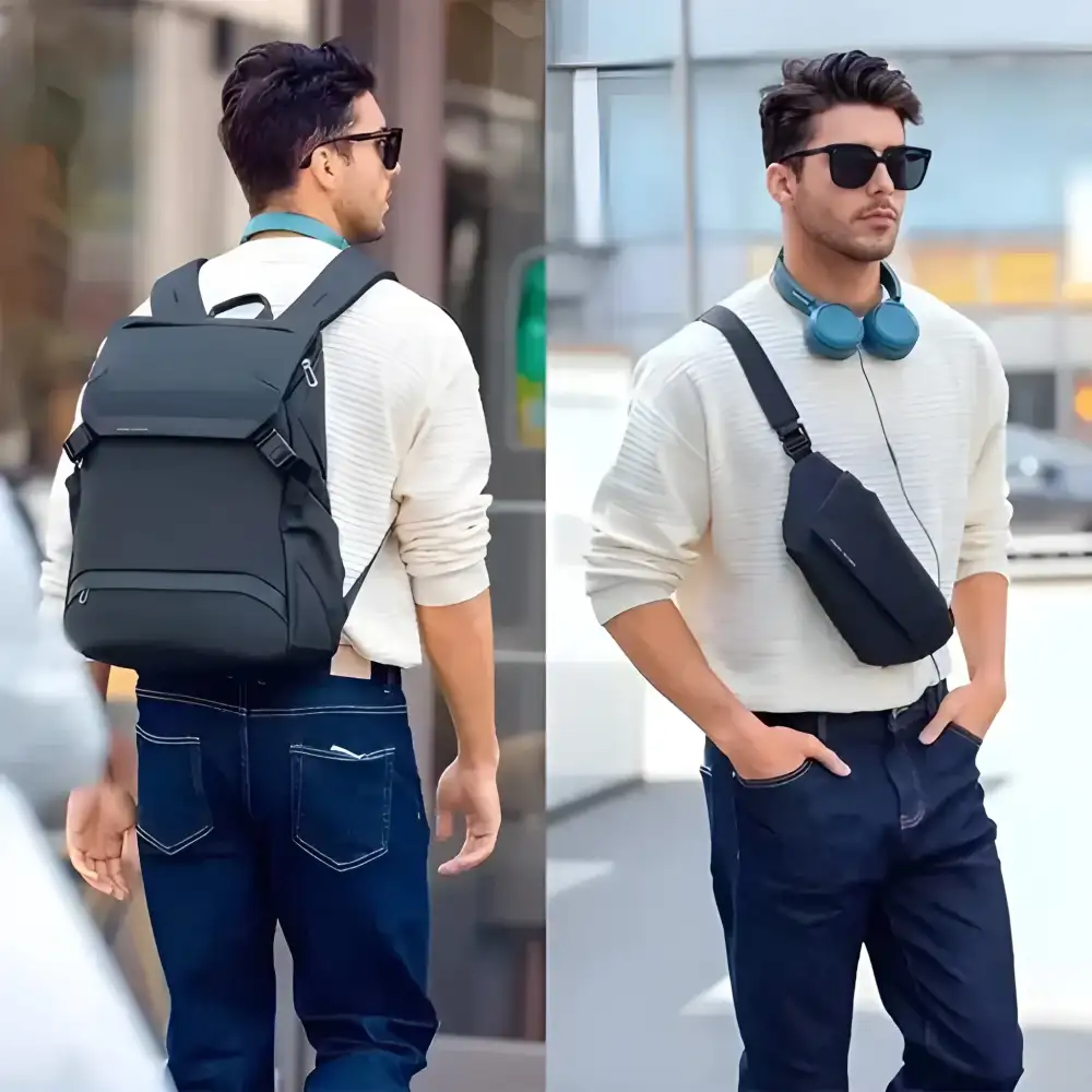 Spacious Mark Ryden bag with organized interior pockets