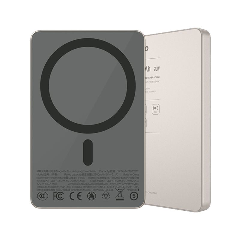 MAXCO MP38 5000mAh 20W Magnetic Wireless Charging Power Bank