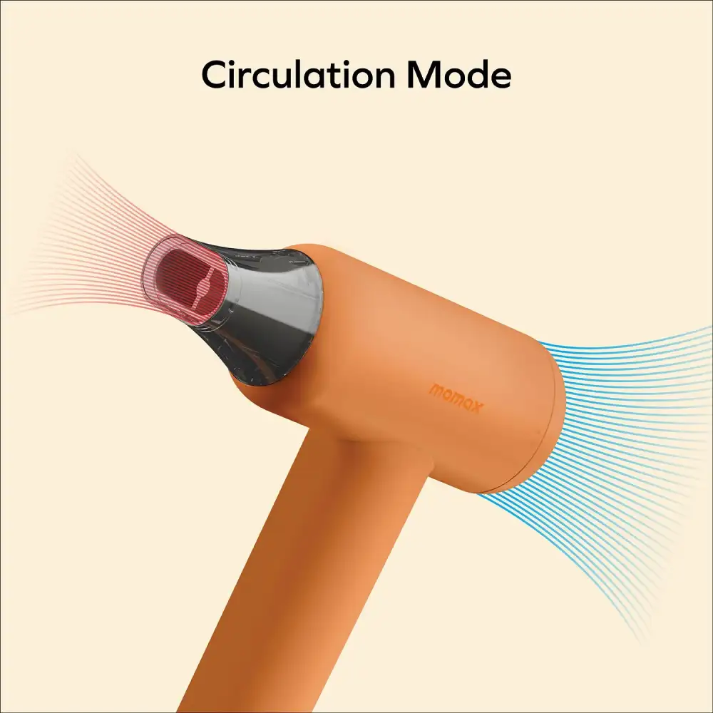 MOMAX 1-Care Hair Mini Ultra Speed Ion Hair Dryer