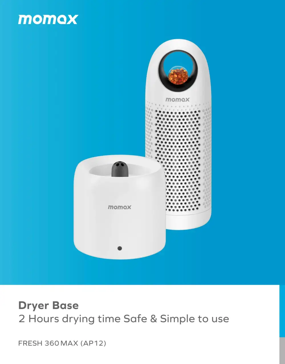 MOMAX Fresh 360 Max Reusable Moist Dehumidifier