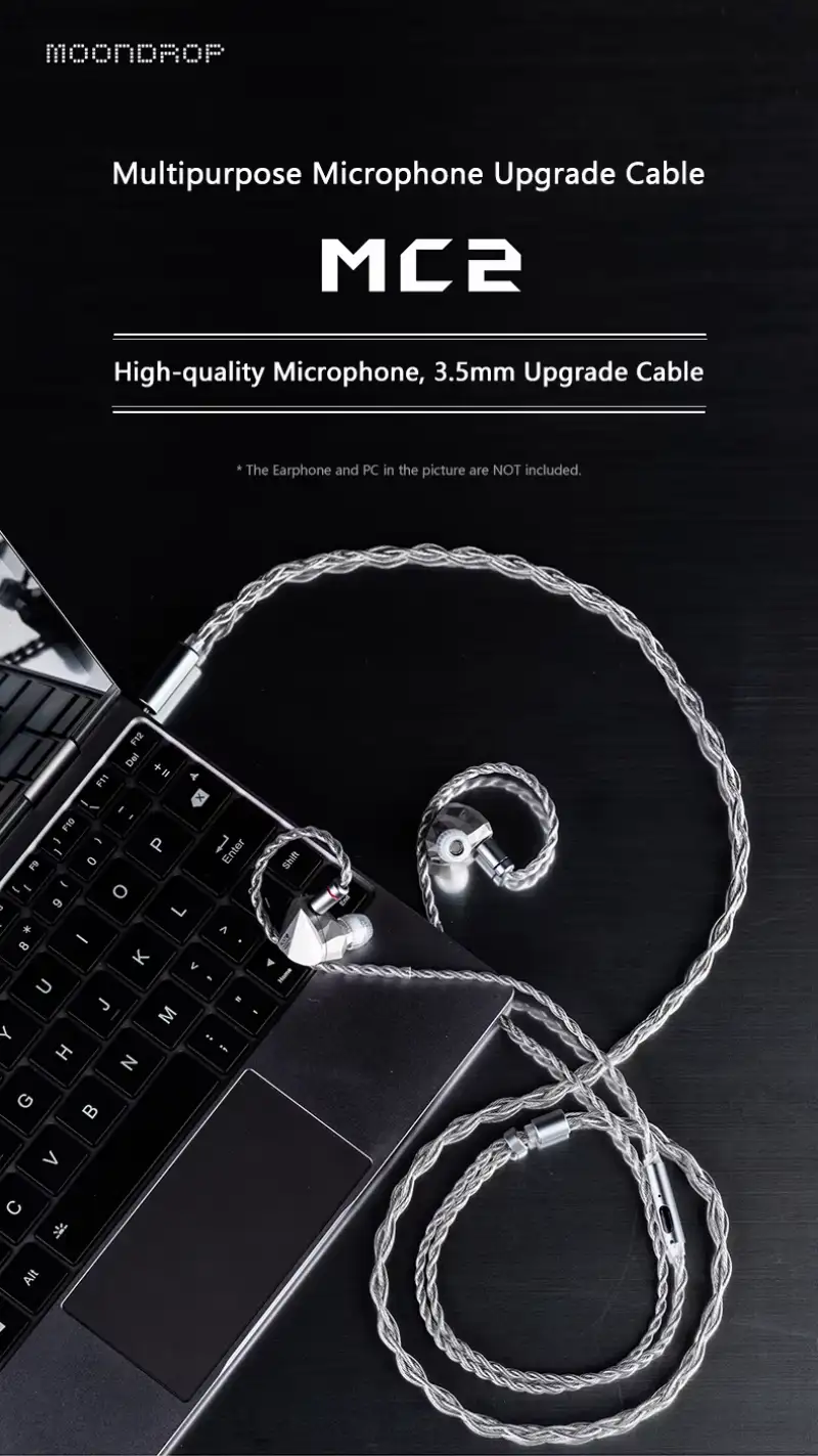 MOONDROP MC2 MIC Headphone Upgrade Cable