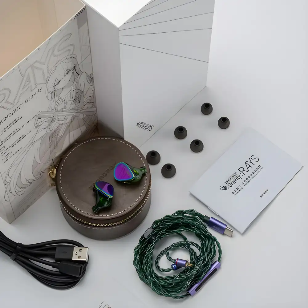 MOONDROP RAYS 1DD+1Planar In-ear Headphone