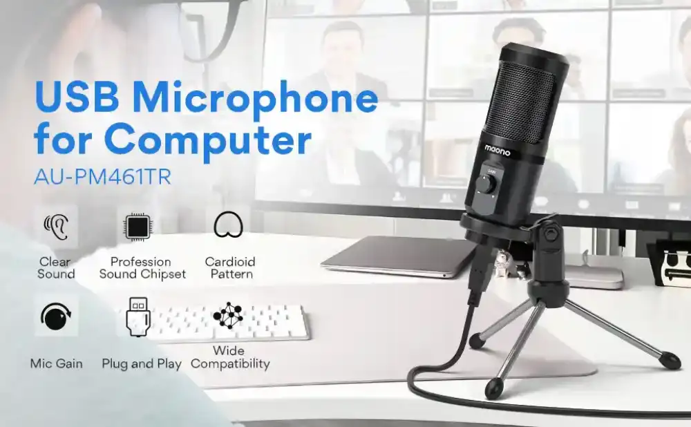 Maono AU-PM461TR gaming microphone lite bundle