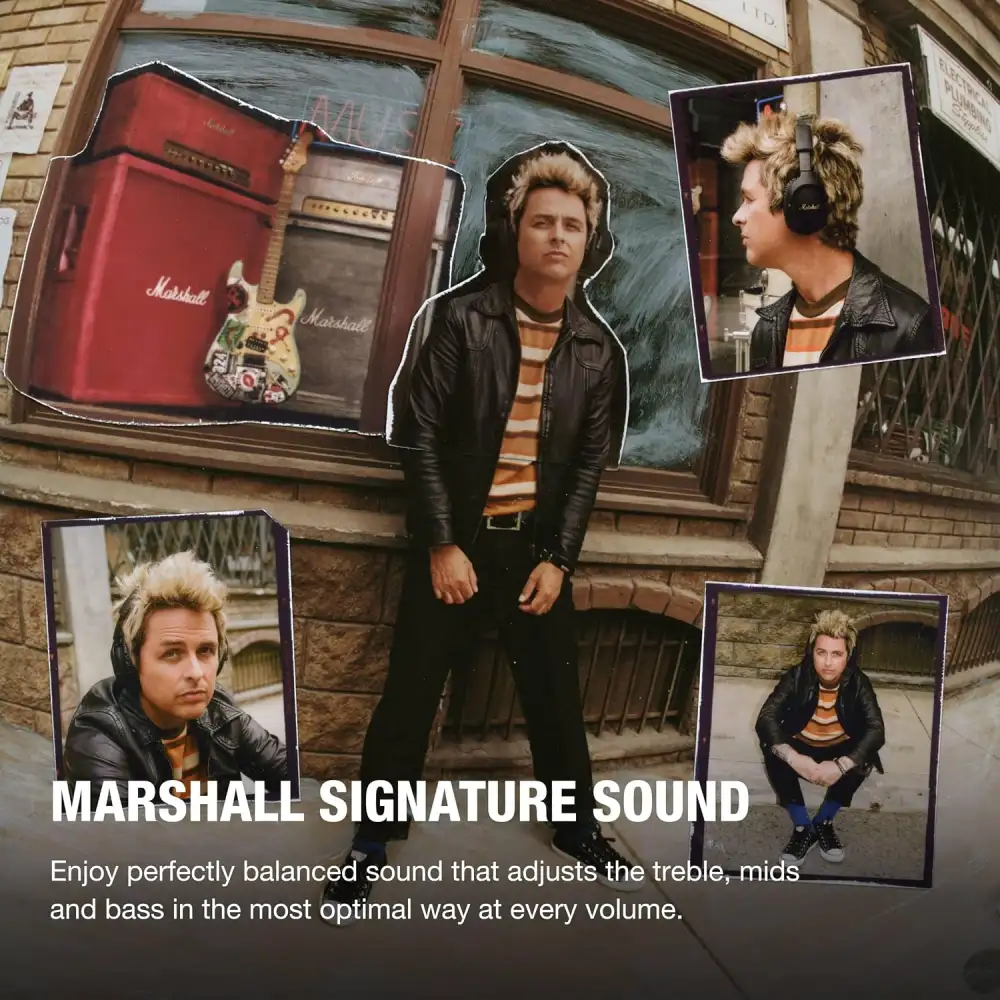Marshall Monitor III ANC Wireless Headphones design