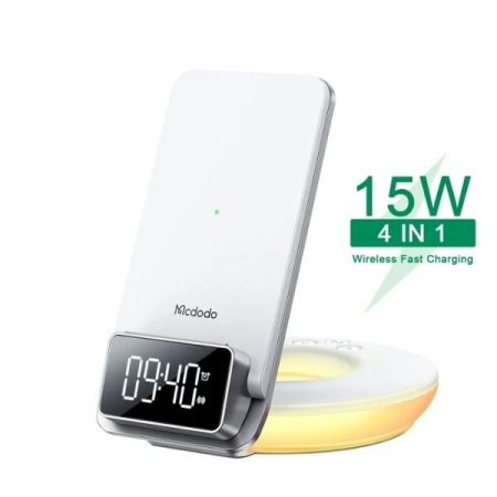 Mcdodo CH-1610 4-in-1 Wireless Charger Pad with LED Bedside Lamp