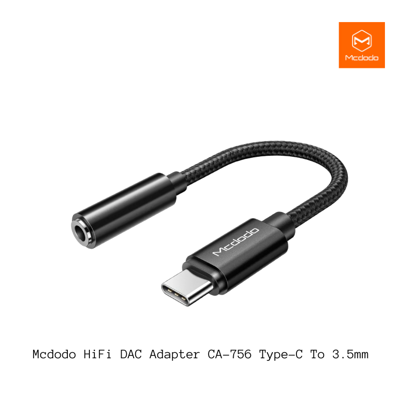 Mcdodo HiFi DAC Adapter CA-756 Type-C To 3.5mm