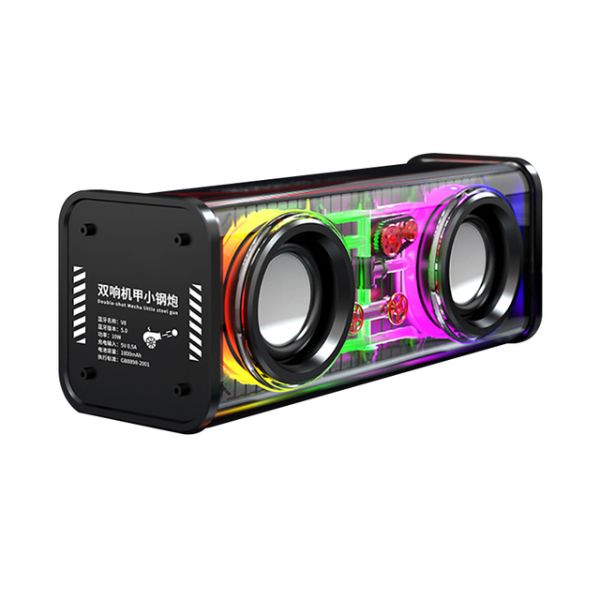 Mecha A88 Transparent Wireless Portable Bluetooth Speaker With TWS Function