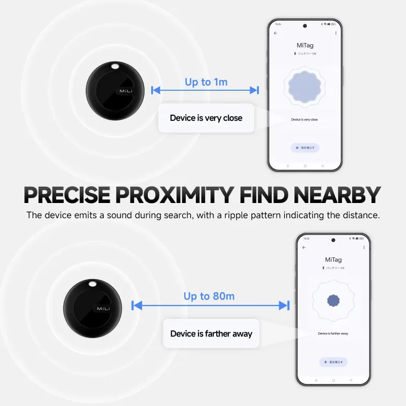 MiLi MiTag Go waterproof location tracker