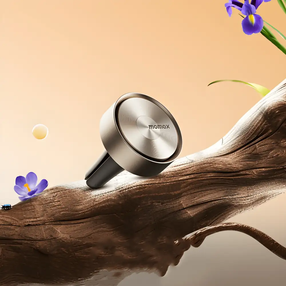 Compact car fragrance freshener ideal for daily use